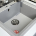 Гранітна мийка Teka STONE 90 B-TG 2B 115260007 сірий металік