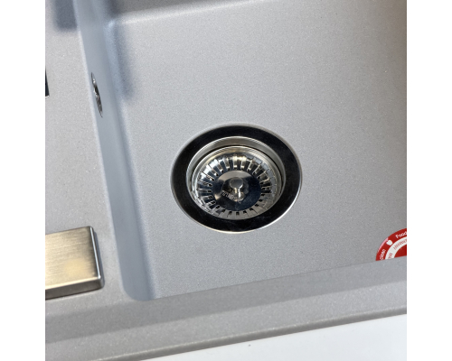 Гранітна мийка Teka STONE 90 B-TG 2B 115260007 сірий металік