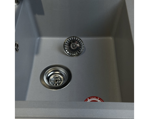 Гранітна мийка Teka STONE 90 B-TG 2B 115260007 сірий металік