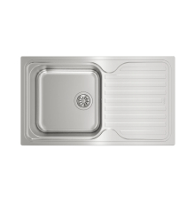 Сталева мийка Teka CLASSIC 1B 1D  10119057 мікротекстура