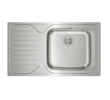 Сталева мийка Teka CLASSIC MAX 1B 1D LHD 11119201 полірована