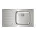 Сталева мийка Teka CLASSIC MAX 1B 1D LHD 11119201 полірована