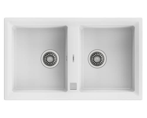 Гранітна мийка Teka STONE 90 B-TG 2B 115260012 білий Гранітна мийка Teka STONE 90 B-TG 2B 115260012 білий