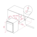 Вбудована посудомийна машина 45 см Teka DFI 74860  114310011
