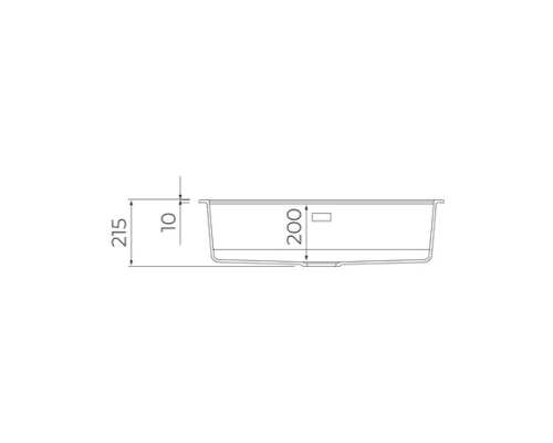 Гранітна мийка Teka NOVA 80 WS-TG 1B 115230057 чорна Гранітна мийка Teka NOVA 80 WS-TG 1B 115230057 чорна
