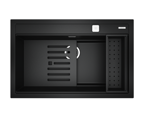 Гранітна мийка Teka NOVA 80 WS-TG 1B 115230057 чорна Гранітна мийка Teka NOVA 80 WS-TG 1B 115230057 чорна