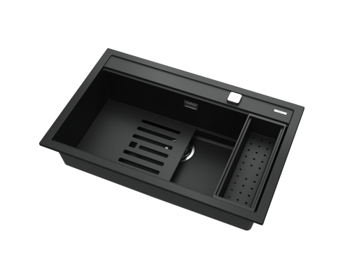Гранітна мийка Teka NOVA 80 WS-TG 1B 115230057 чорна Гранітна мийка Teka NOVA 80 WS-TG 1B 115230057 чорна