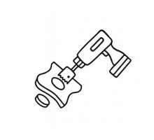 Виготовлення отвору в мийці з нержавіючої сталі