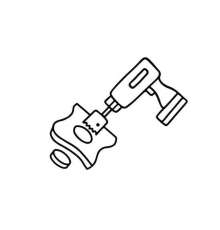 Виготовлення отвору в мийці з нержавіючої сталі